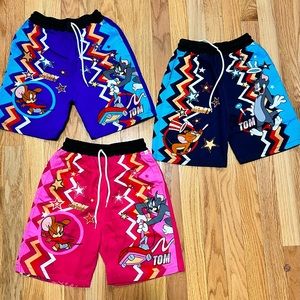 Tom And Jerry Summer Shorts For Kids (Unisex)